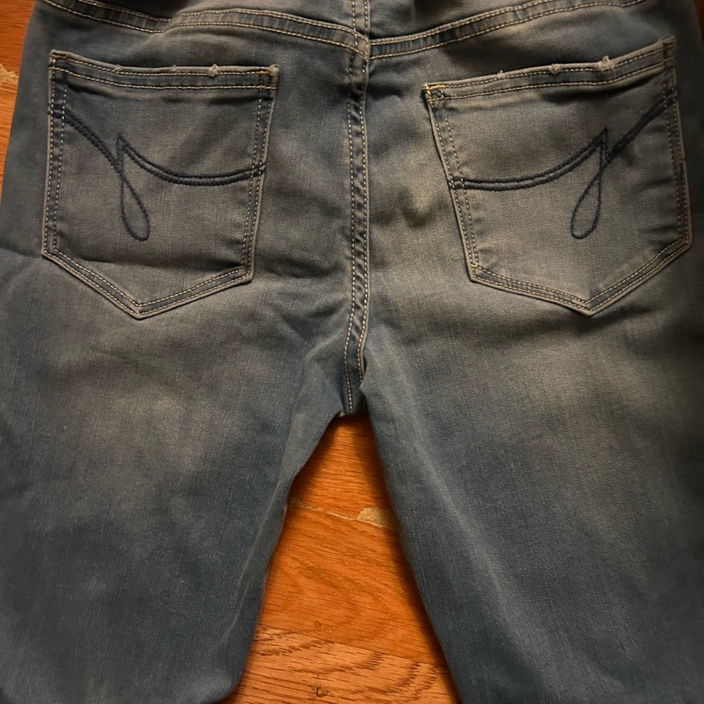 Blue Relaxed Fit Jeans with Fading